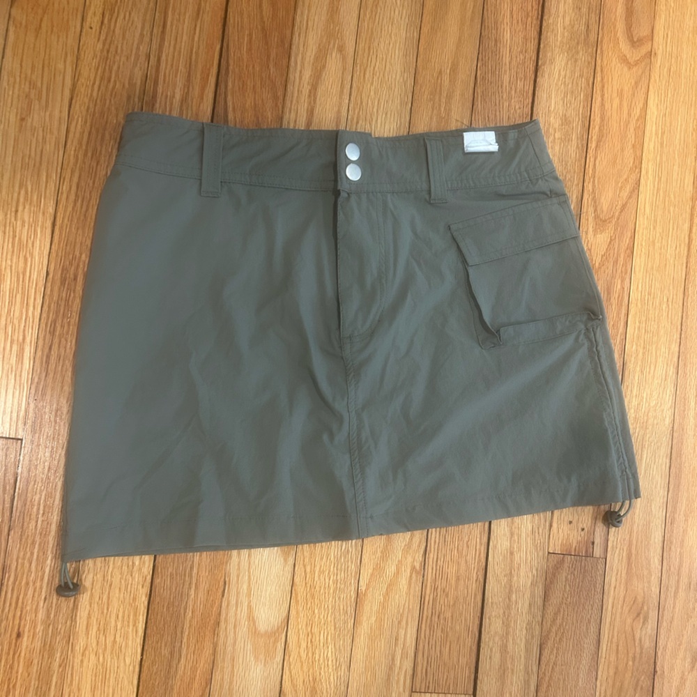 Y2K Rue21 Cargo Grunge Olive green Mini Skirt